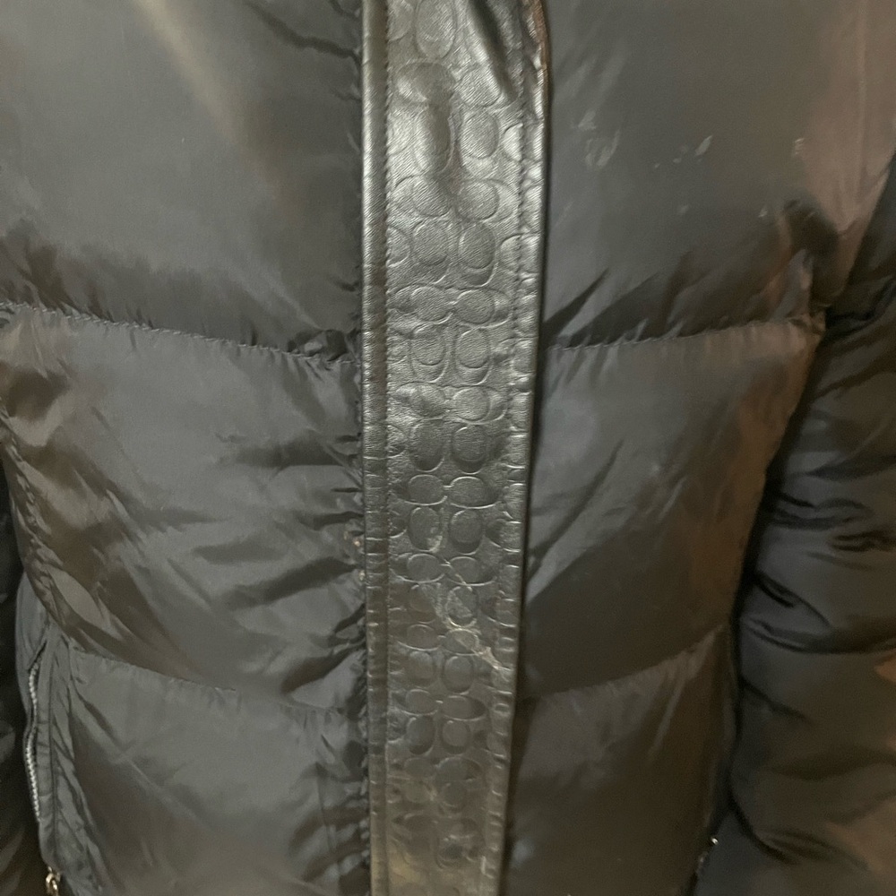 COACH down jacket very warm